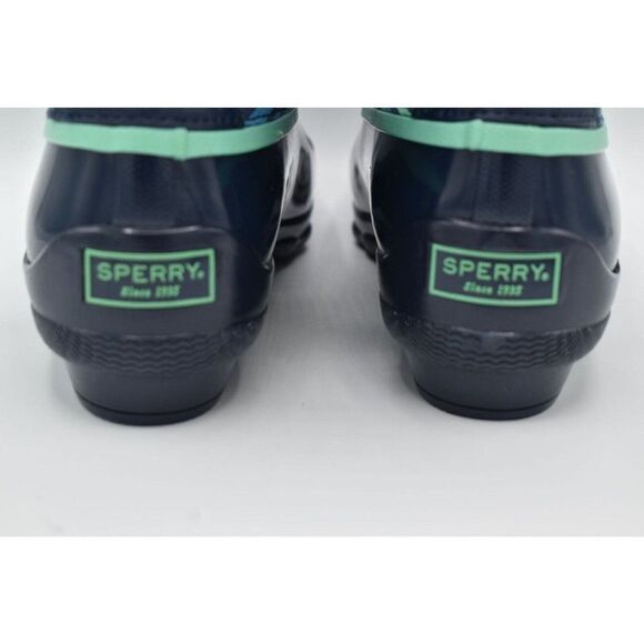 Sperry Top Sider Womens Size 7.5 Syren Gulf Playa Navy Blue Duck Boots - Picture 10 of 13